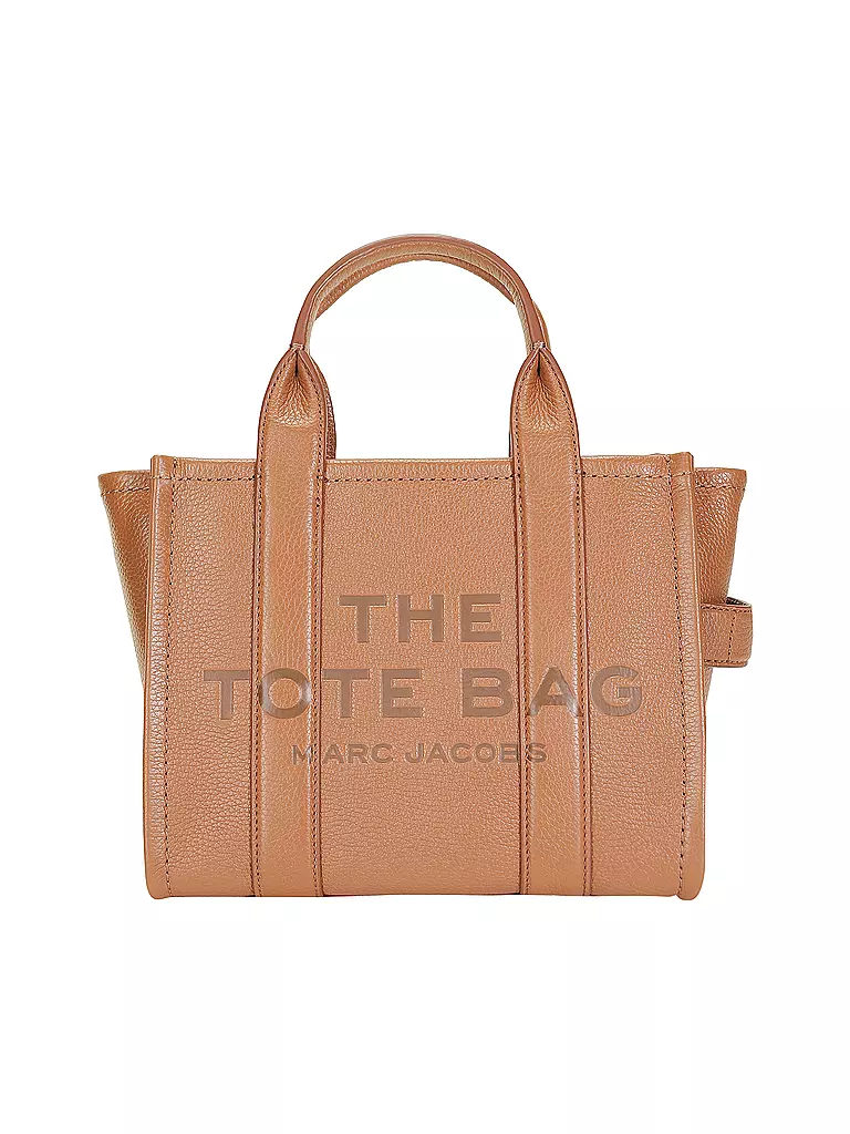 MARC JACOBS | Ledertasche - Tote Bag THE SMALL TOTE LEATHER | camel