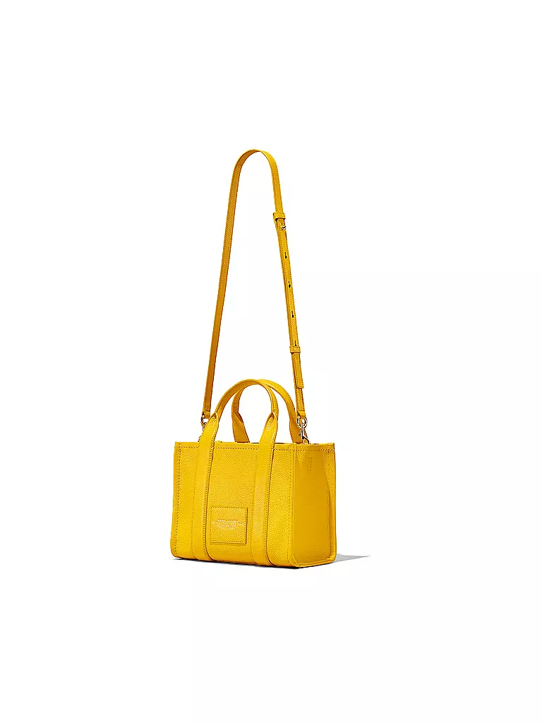 MARC JACOBS | Ledertasche - Tote Bag THE SMALL TOTE LEATHER | gelb