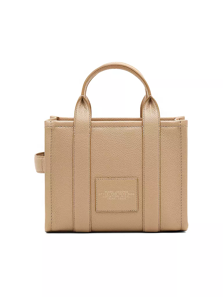 MARC JACOBS | Ledertasche - Tote Bag THE SMALL TOTE LEATHER | grün