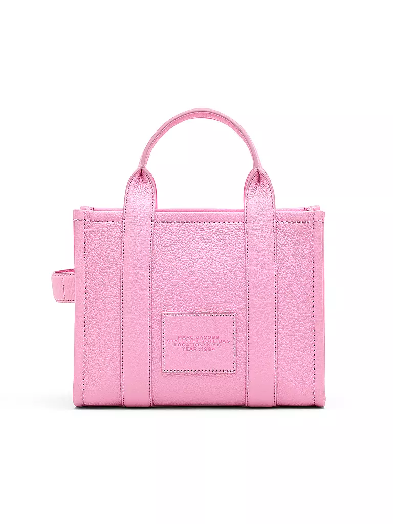 MARC JACOBS | Ledertasche - Tote Bag THE SMALL TOTE LEATHER | rosa