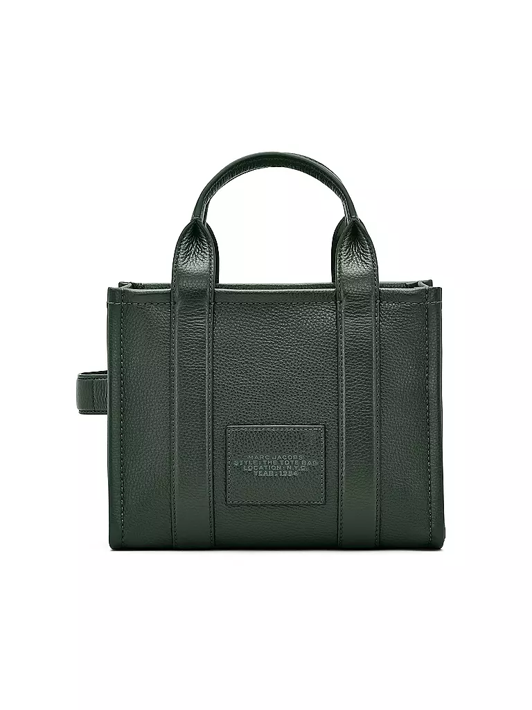 MARC JACOBS | Ledertasche - Tote Bag THE SMALL TOTE LEATHER | grün