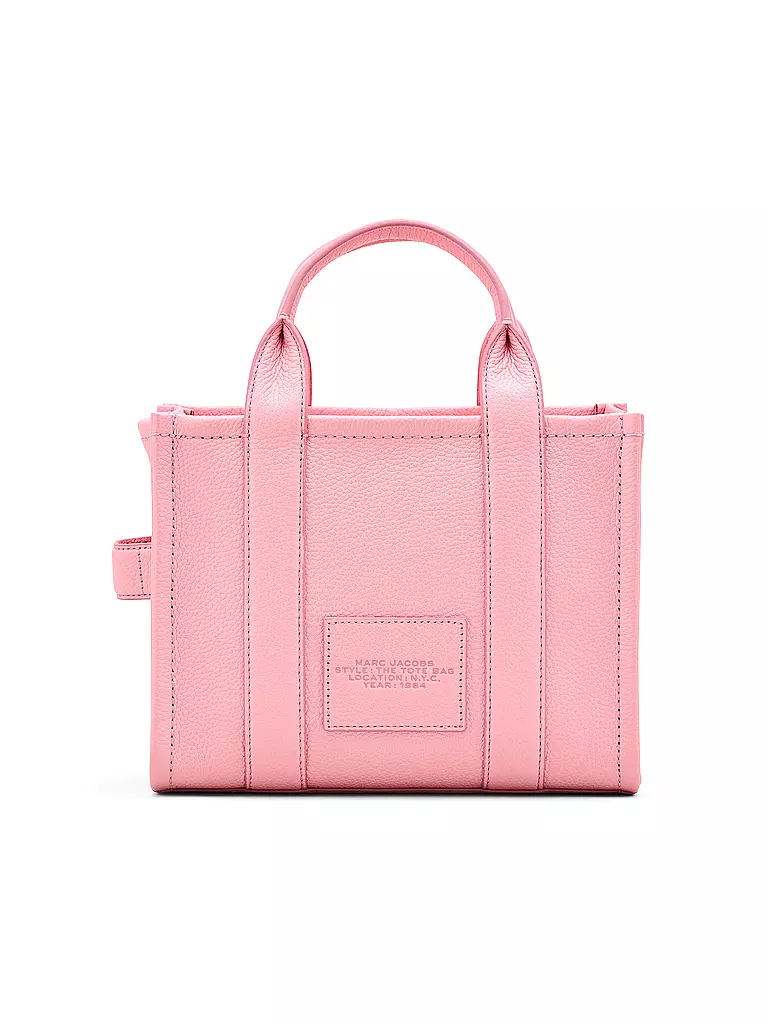 MARC JACOBS | Ledertasche - Tote Bag THE SMALL TOTE LEATHER | grün