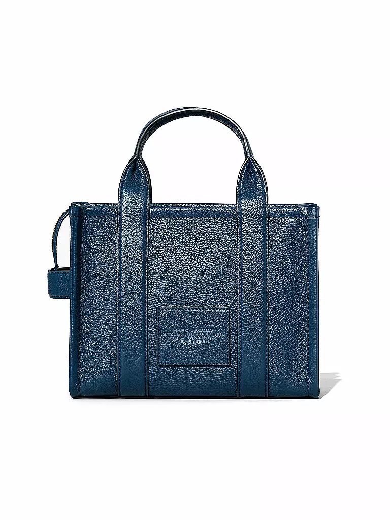 MARC JACOBS | Ledertasche - Tote Bag THE SMALL TOTE LEATHER | blau