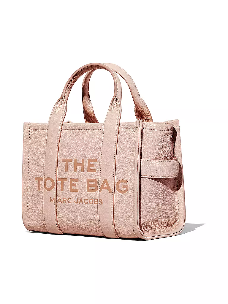 MARC JACOBS | Ledertasche - Tote Bag THE SMALL TOTE LEATHER | rosa