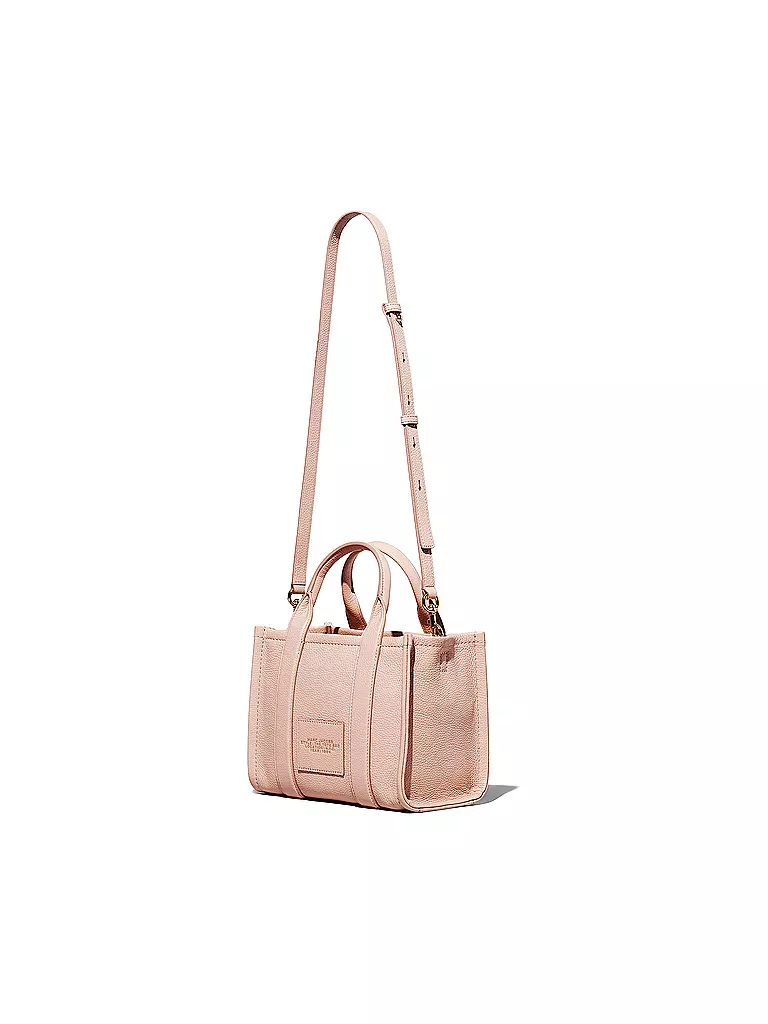 MARC JACOBS | Ledertasche - Tote Bag THE SMALL TOTE LEATHER | rosa