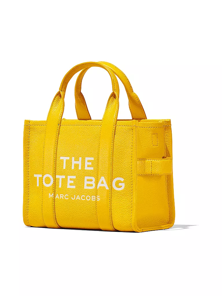 MARC JACOBS | Ledertasche - Tote Bag THE SMALL TOTE LEATHER | gelb