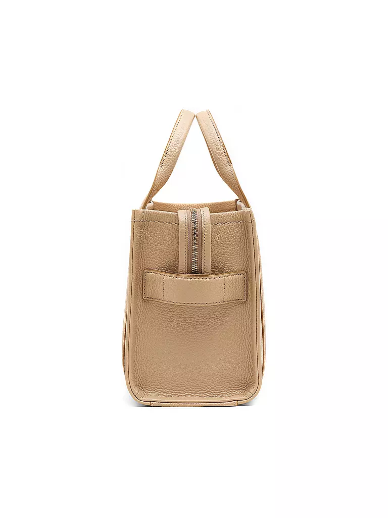 MARC JACOBS | Ledertasche - Tote Bag THE SMALL TOTE LEATHER | olive