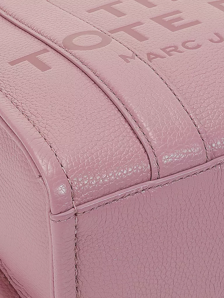 MARC JACOBS | Ledertasche - Tote Bag THE SMALL TOTE LEATHER | rosa