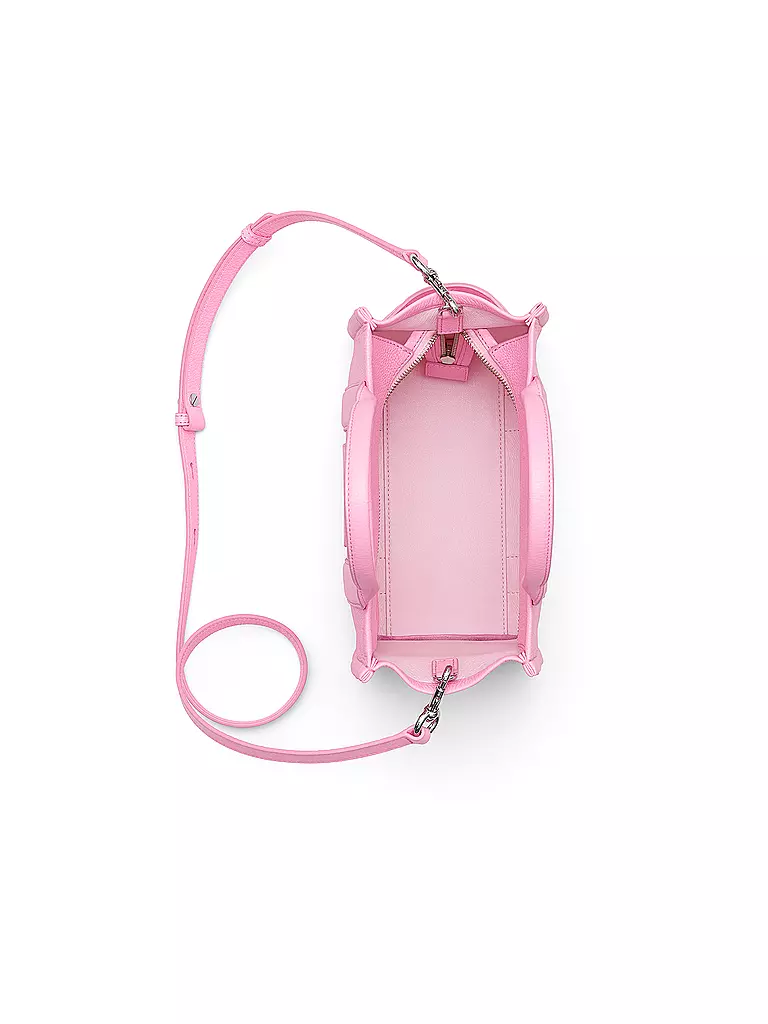 MARC JACOBS | Ledertasche - Tote Bag THE SMALL TOTE LEATHER | rosa