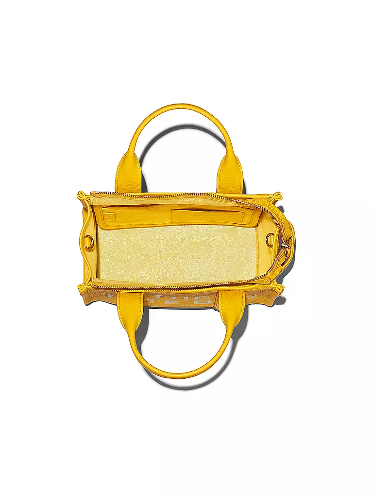 MARC JACOBS | Ledertasche - Tote Bag THE SMALL TOTE LEATHER | gelb