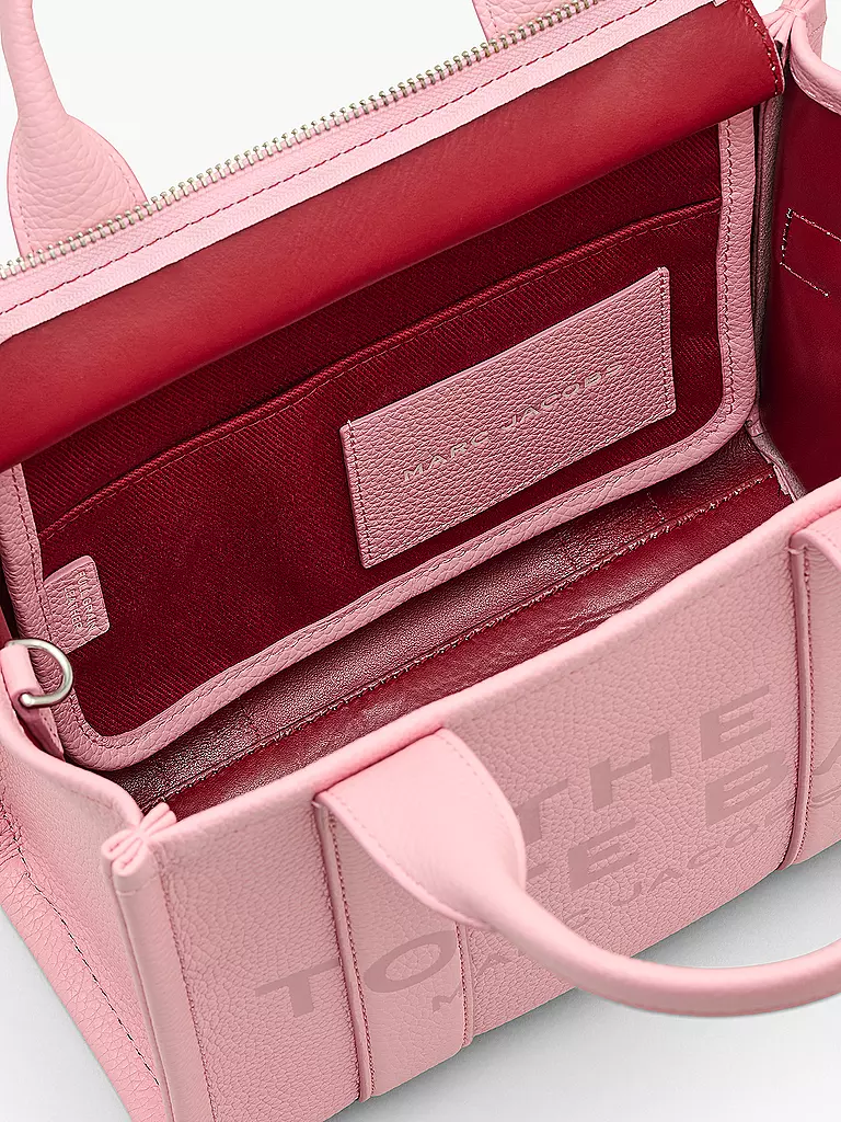 MARC JACOBS | Ledertasche - Tote Bag THE SMALL TOTE LEATHER | grün