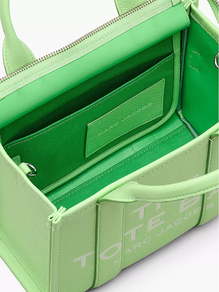 MARC JACOBS | Ledertasche - Tote Bag THE SMALL TOTE LEATHER | pink