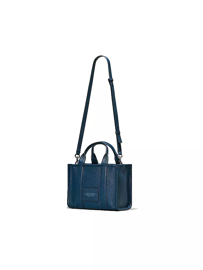 MARC JACOBS | Ledertasche - Tote Bag THE SMALL TOTE LEATHER | blau