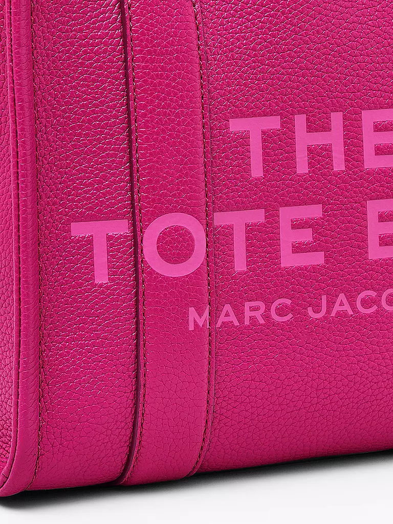 MARC JACOBS | Ledertasche - Tote Bag THE SMALL TOTE LEATHER | gelb