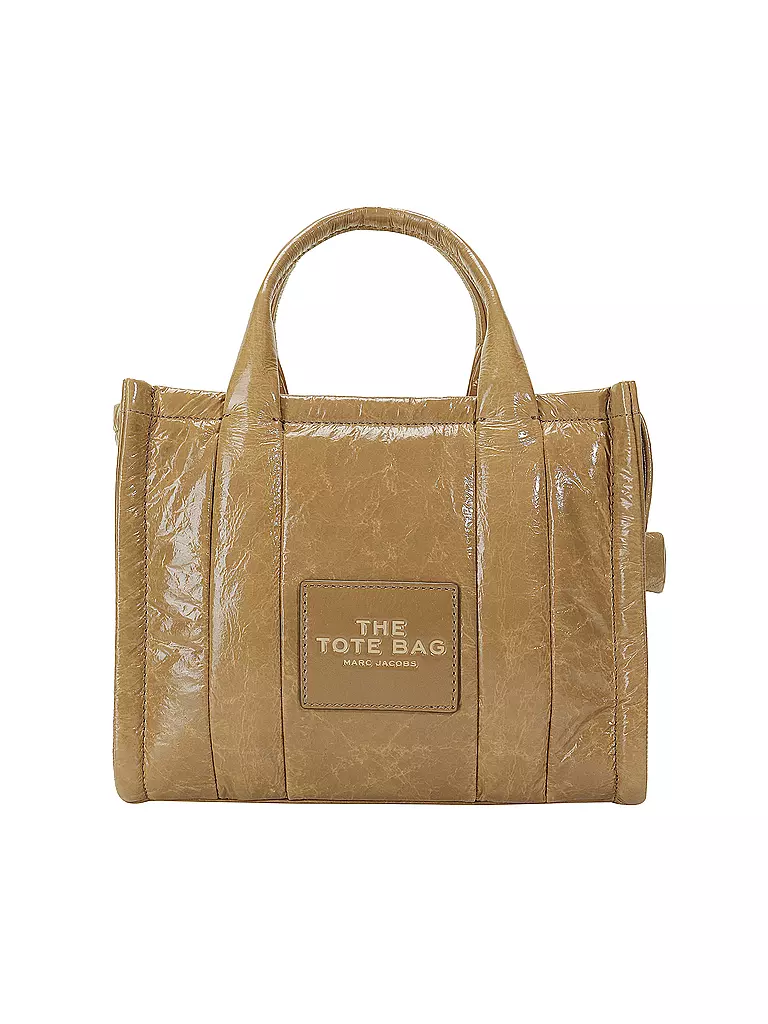 MARC JACOBS | Ledertasche - Tote Bag THE SMALL TOTE | braun