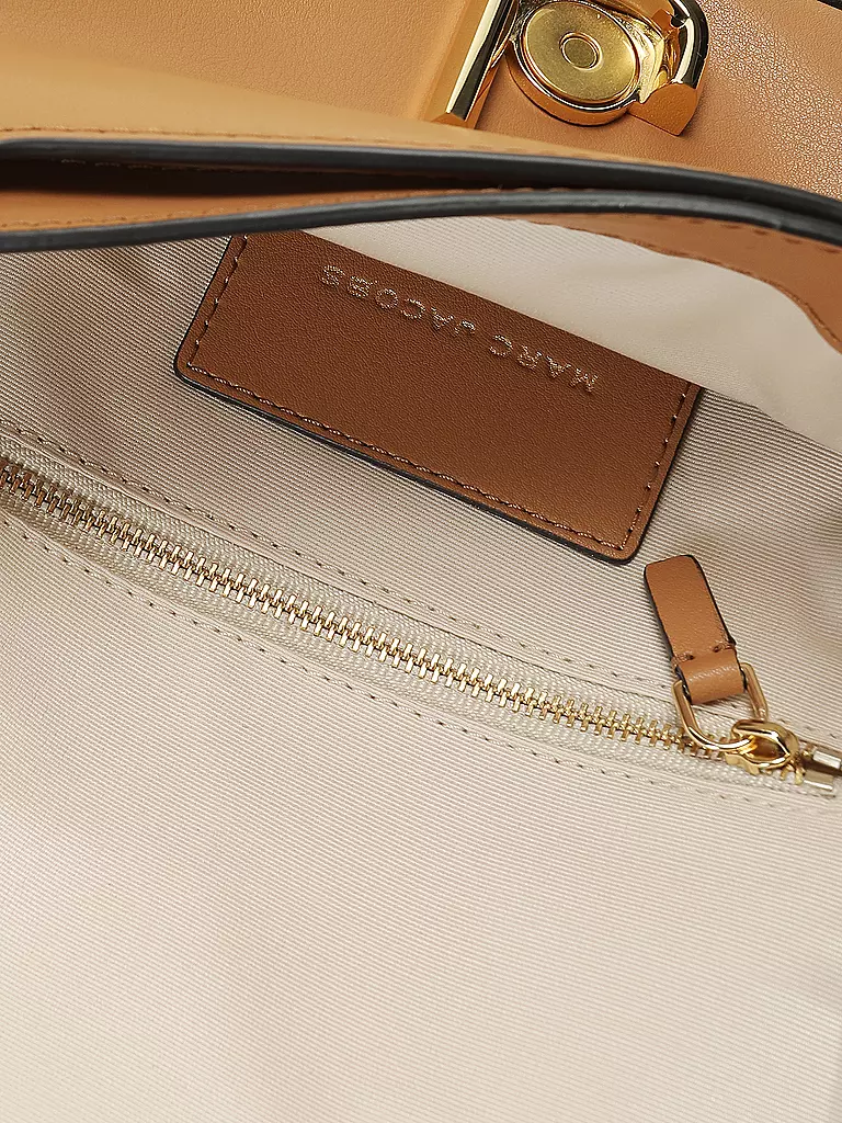MARC JACOBS | Ledertasche - Umhängetasche SOFT SHOULDER BAG | beige