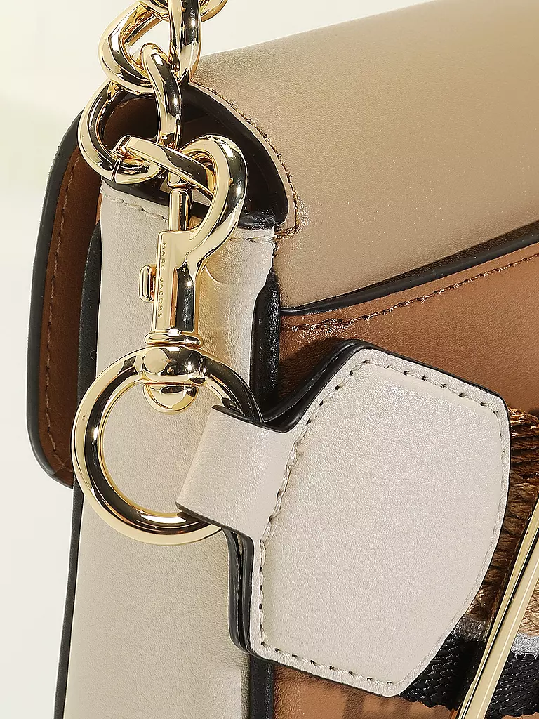 MARC JACOBS | Ledertasche - Umhängetasche SOFT SHOULDER BAG | beige