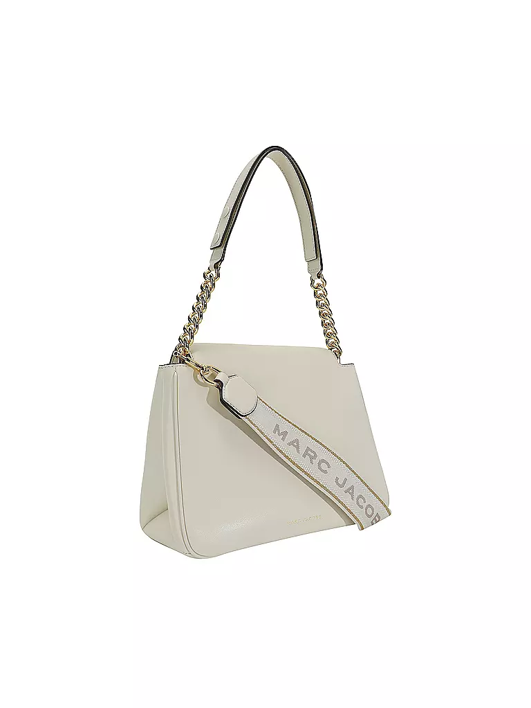 MARC JACOBS | Ledertasche - Umhängetasche THE CHAIN SATCHEL | creme