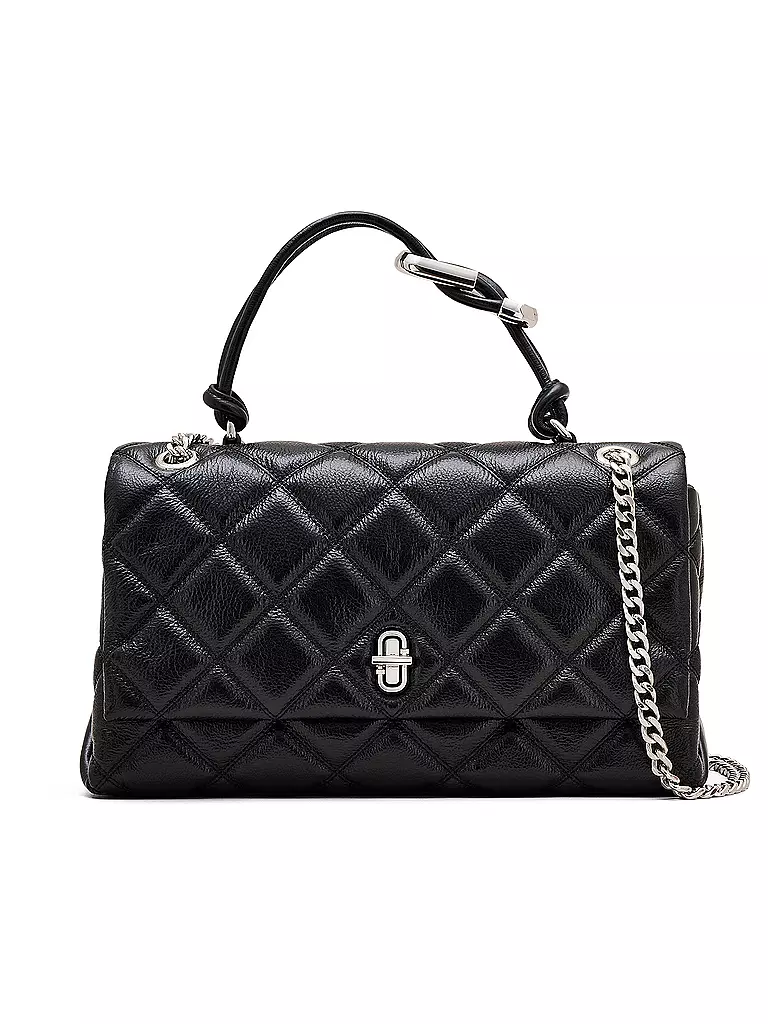 MARC JACOBS | Ledertasche - Umhängetasche THE DUAL  | schwarz