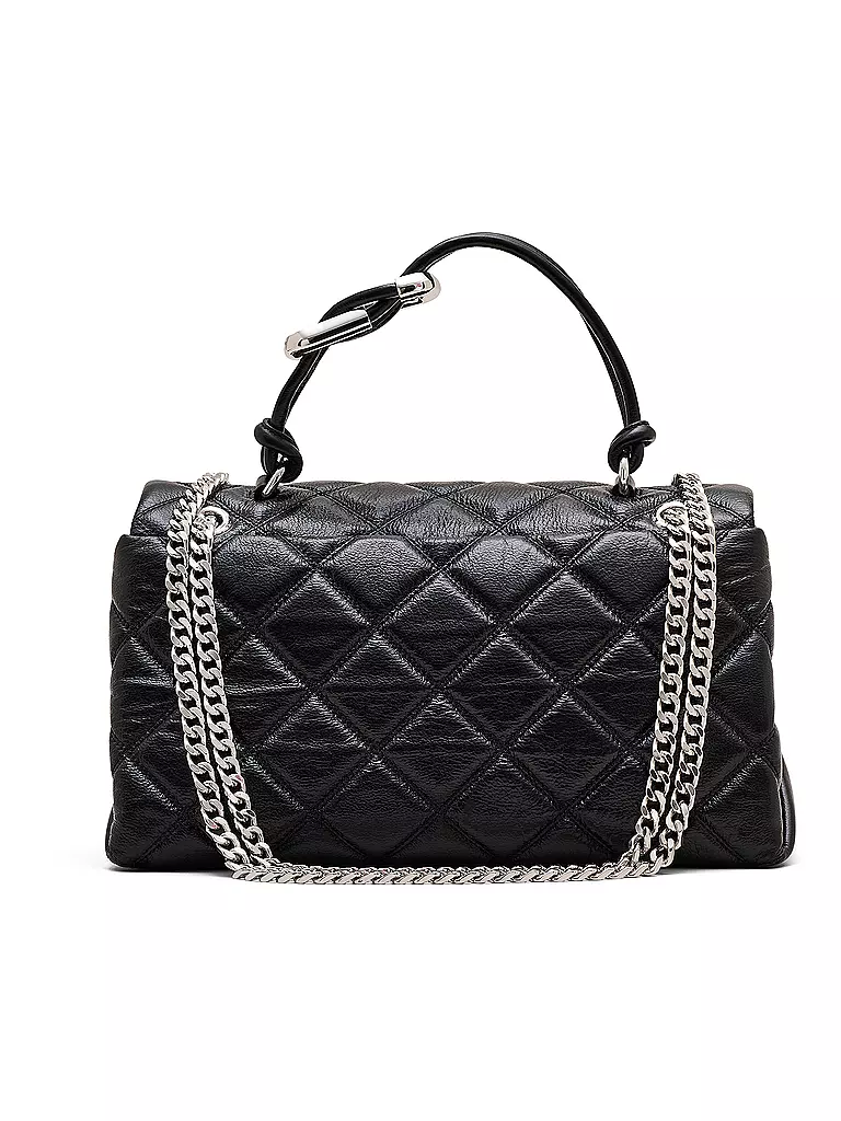 MARC JACOBS | Ledertasche - Umhängetasche THE DUAL | schwarz