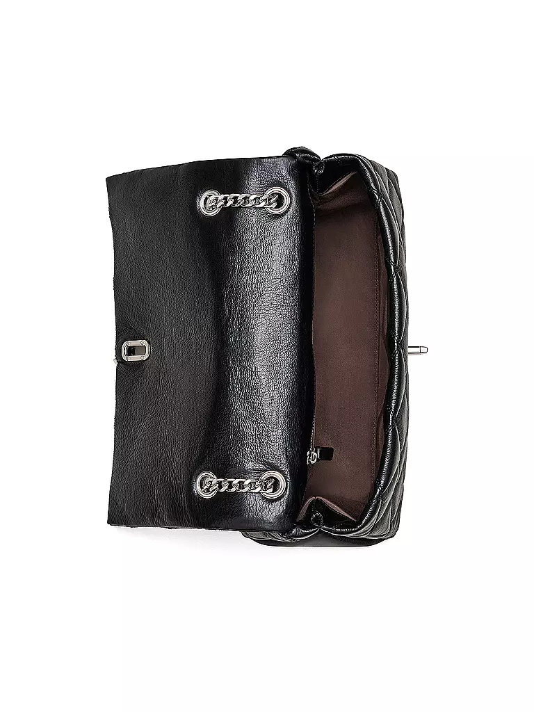 MARC JACOBS | Ledertasche - Umhängetasche THE DUAL | schwarz