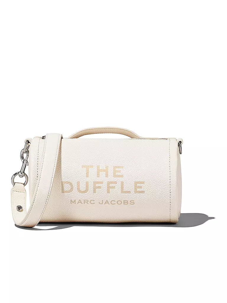 MARC JACOBS Ledertasche - Umhängetasche THE DUFFLE BAG weiss