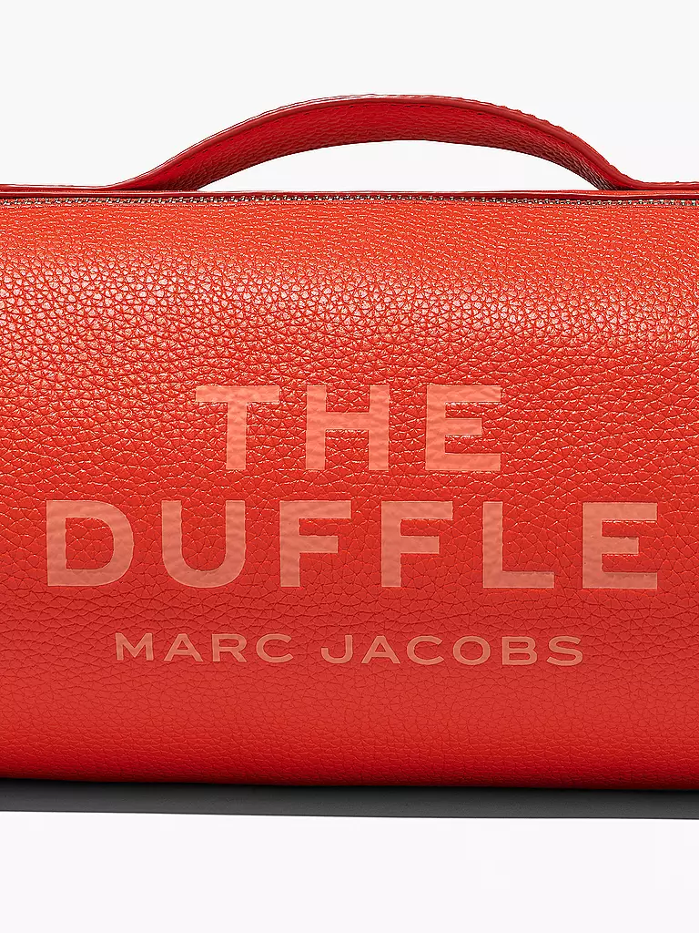 MARC JACOBS | Ledertasche - Umhängetasche THE DUFFLE BAG | orange