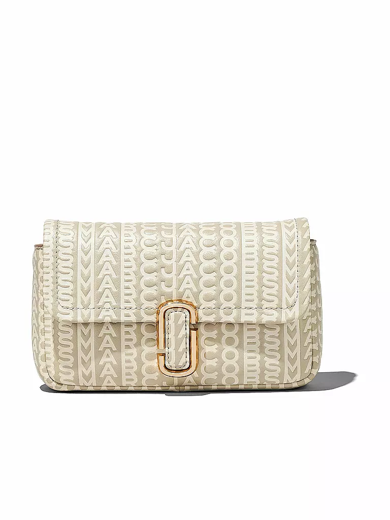MARC JACOBS | Ledertasche - Umhängetasche THE MINI SHOULDE BAG | beige