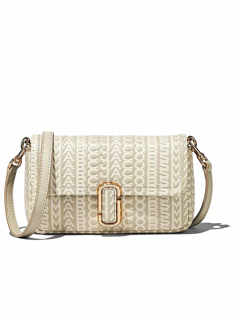 MARC JACOBS | Ledertasche - Umhängetasche THE MINI SHOULDE BAG | beige