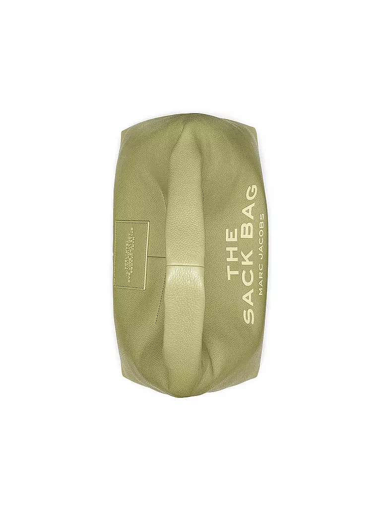 MARC JACOBS | Ledertasche - Umhängetasche THE SACK BAG | grün