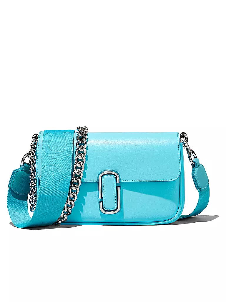 MARC JACOBS | Ledertasche - Umhängetasche THE SHOULDER BAG  | türkis