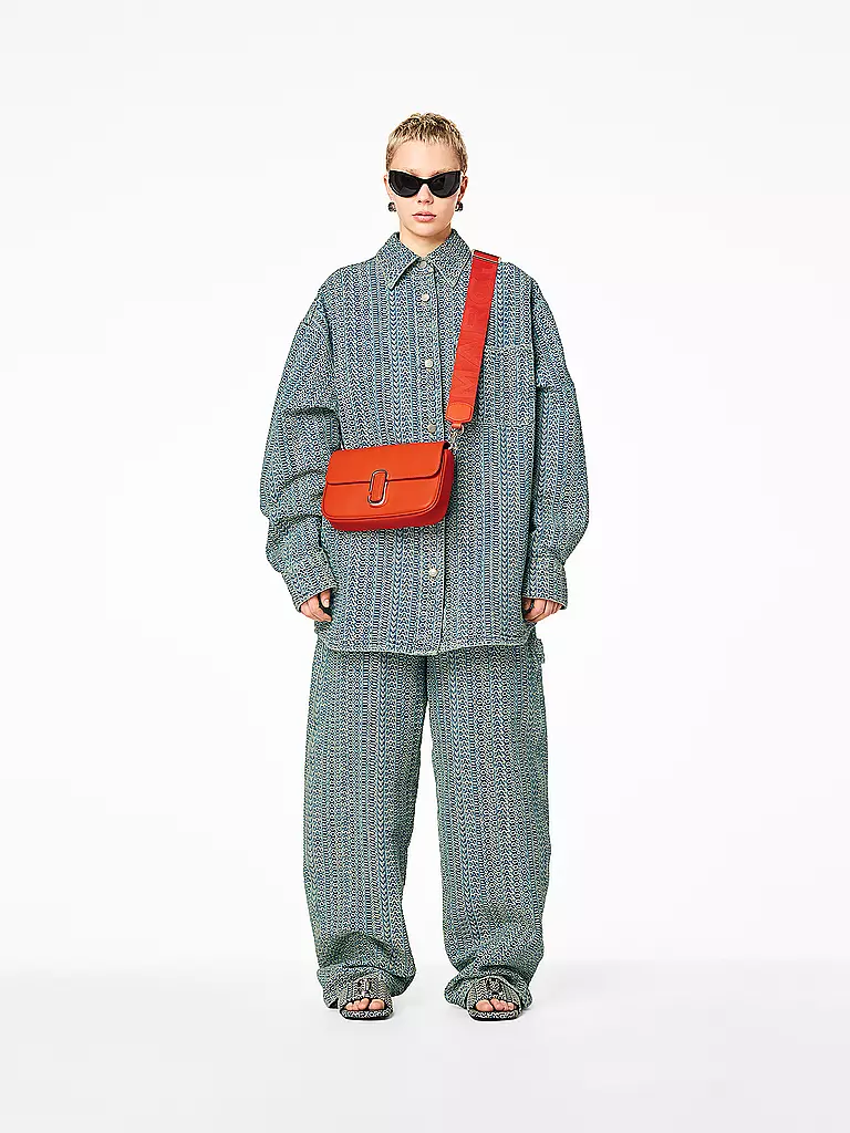 MARC JACOBS | Ledertasche - Umhängetasche THE SHOULDER BAG  | orange