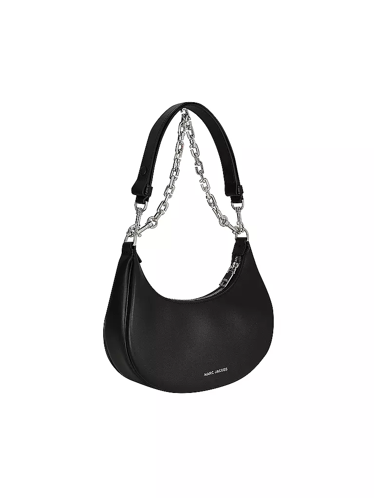 MARC JACOBS | Ledertasche - Umhängetasche THE SMALL CURVE | schwarz