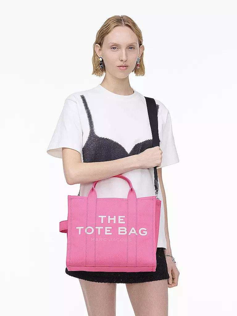 MARC JACOBS | Tasche - Tote Bag THE MEDIUM TOTE CANVAS | rosa