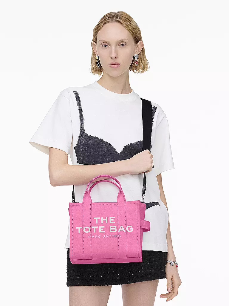 MARC JACOBS | Tasche - Tote Bag THE MEDIUM TOTE CANVAS | rosa
