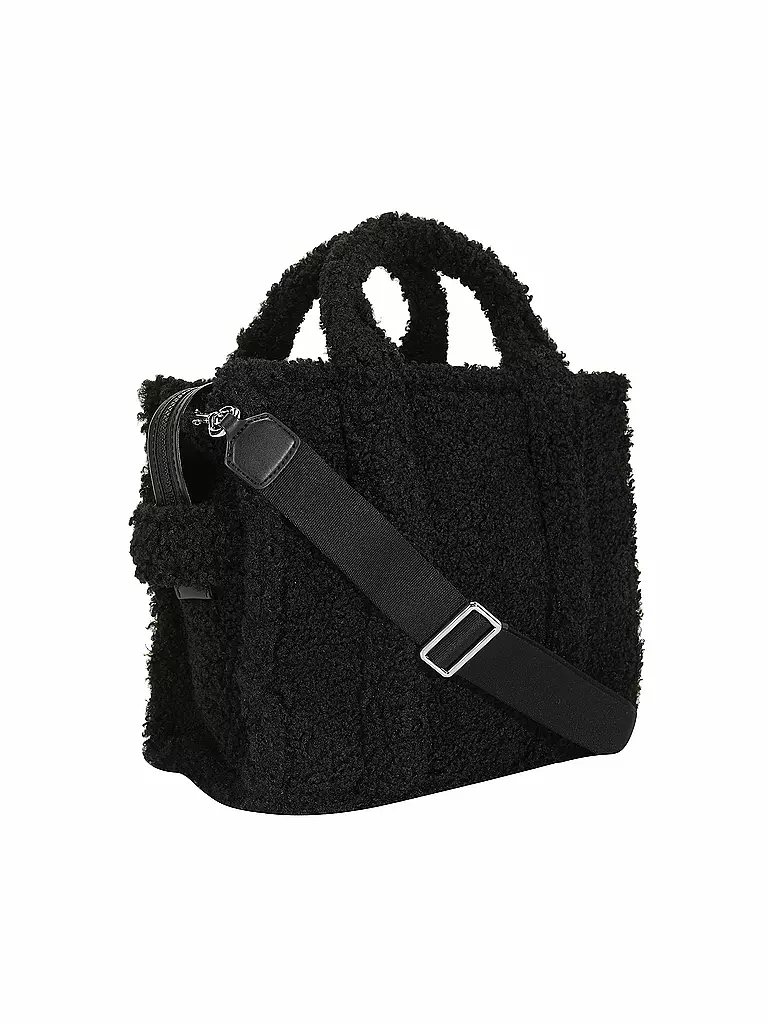 MARC JACOBS | Tasche - Tote Bag THE MEDIUM TOTE FAKE FUR  | schwarz