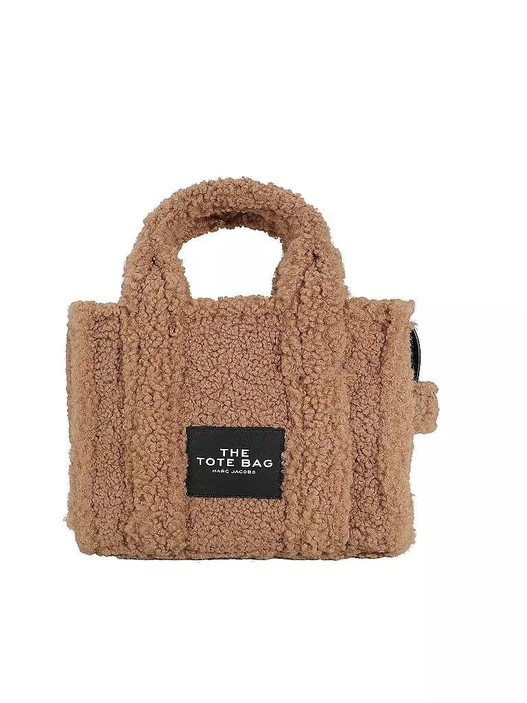MARC JACOBS | Tasche - Tote Bag THE SMALL TOTE FAKE FUR | braun