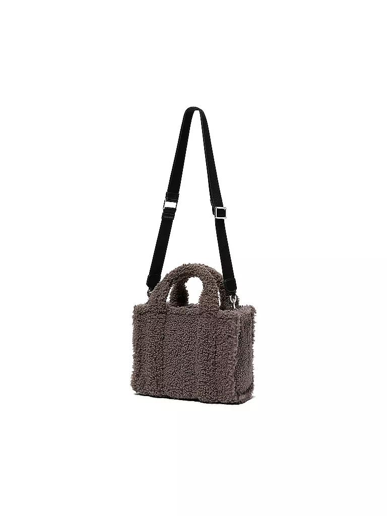 MARC JACOBS | Tasche - Tote Bag THE SMALL TOTE FAKE FUR | braun