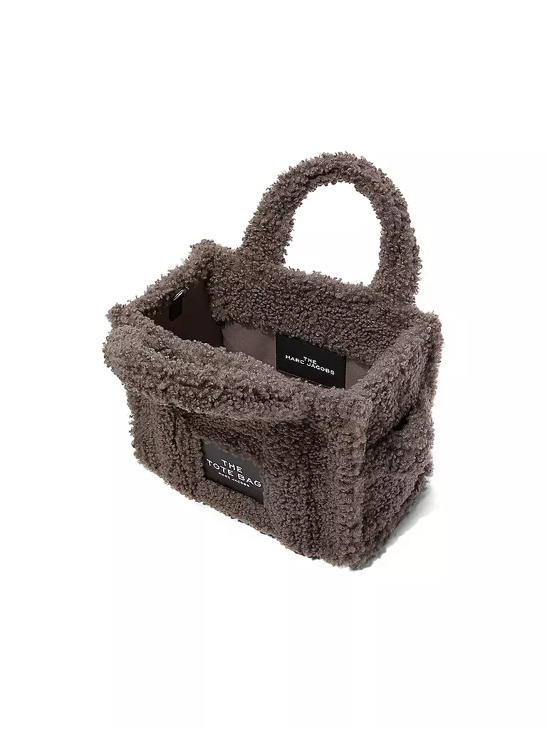 MARC JACOBS | Tasche - Tote Bag THE SMALL TOTE FAKE FUR | braun
