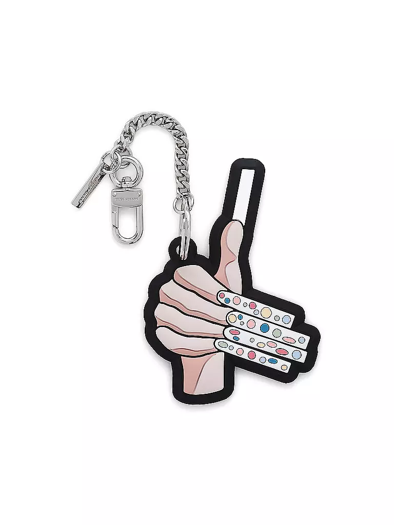 MARC JACOBS | Taschenanhänger THE MARC MANI CHARM | schwarz