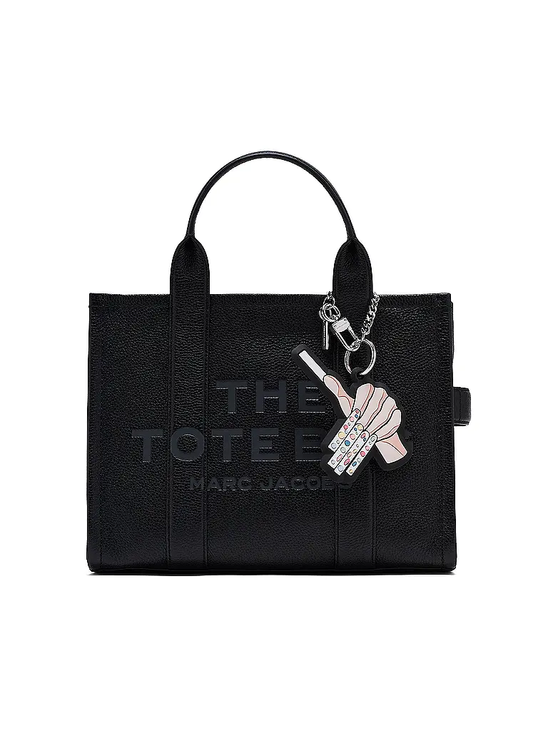 MARC JACOBS | Taschenanhänger THE MARC MANI CHARM | schwarz