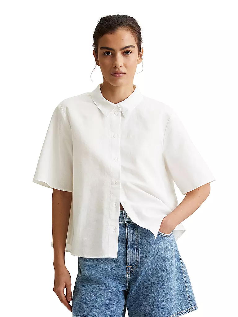 MARC O' POLO DENIM | Bluse  | weiss