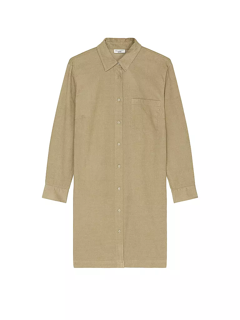 MARC O' POLO DENIM | Hemdblusenkleid | camel
