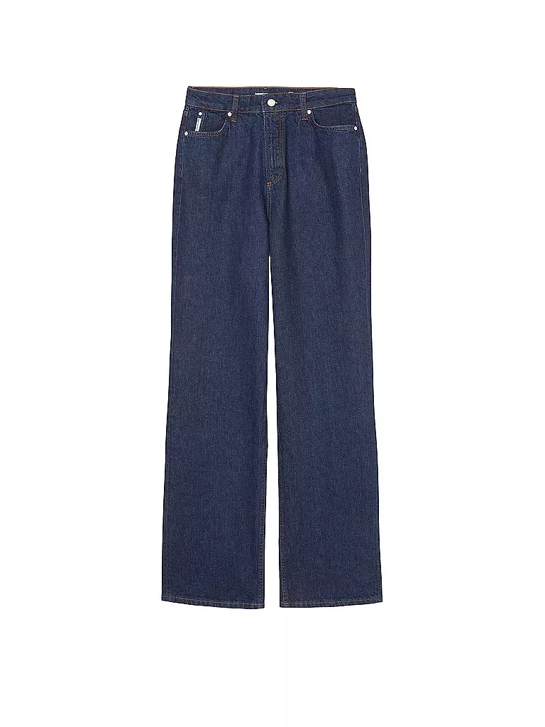 MARC O' POLO DENIM | Highwaist Jeans Flared Fit | blau