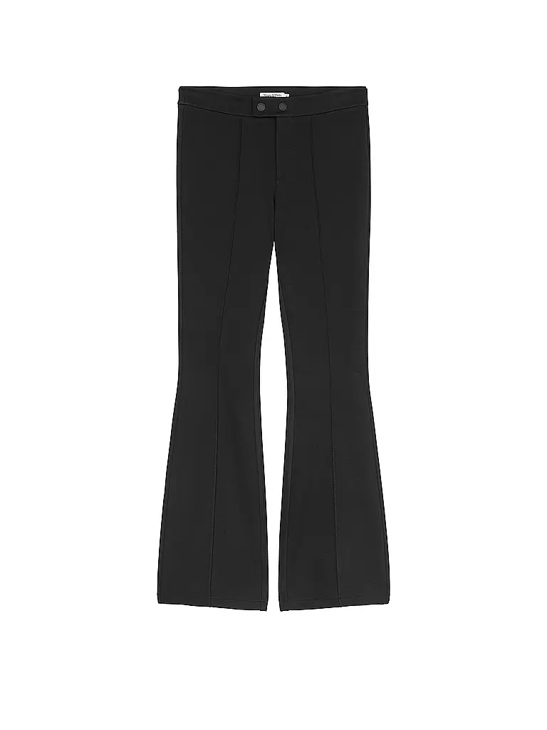 MARC O' POLO DENIM | Hose Flared Fit  | schwarz
