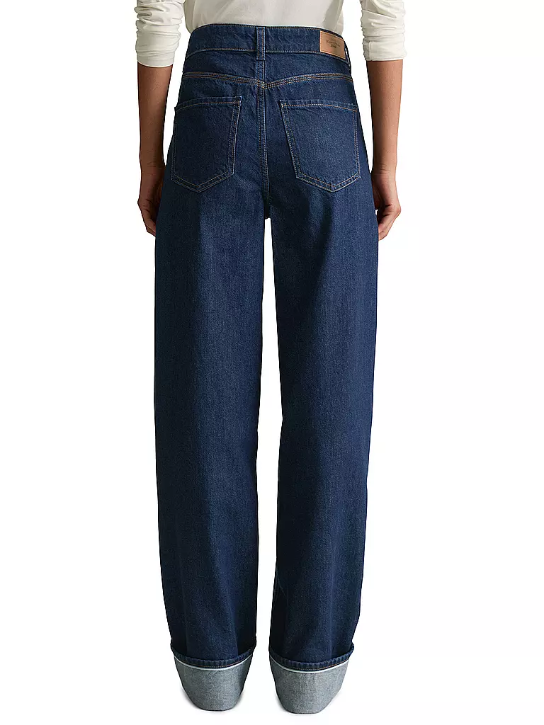 MARC O' POLO DENIM | Jeans Wide Leg  | dunkelblau