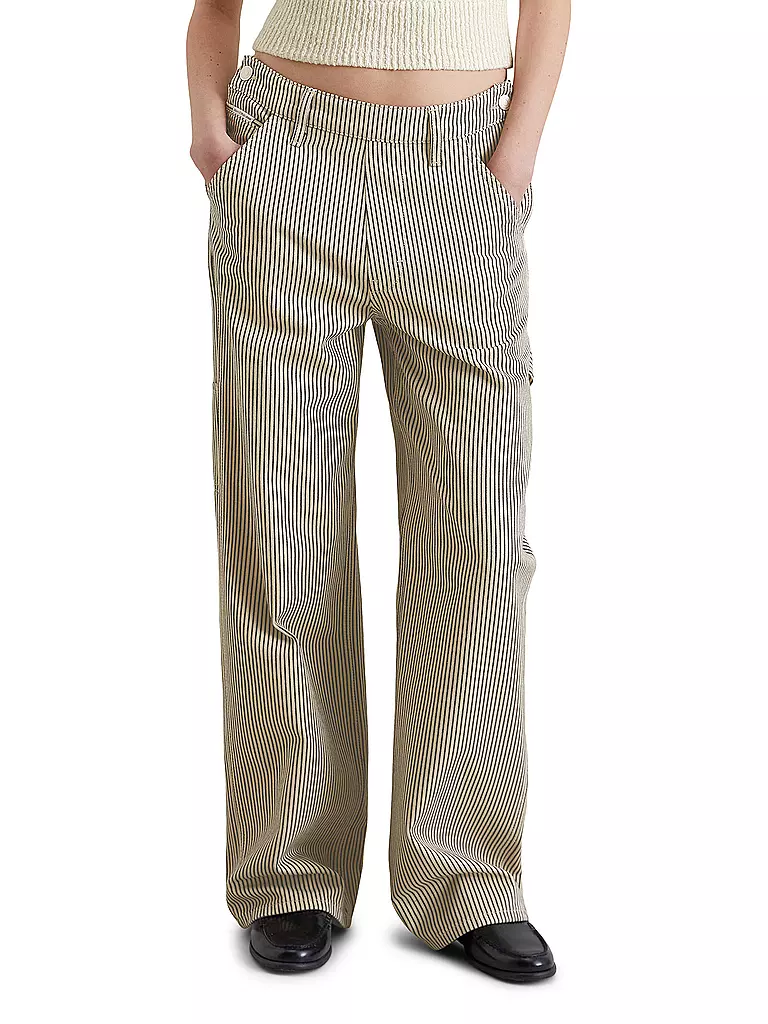 MARC O' POLO DENIM | Jeans Wide Leg Fit  | creme