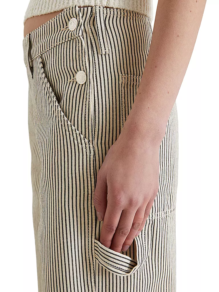 MARC O' POLO DENIM | Jeans Wide Leg Fit  | creme