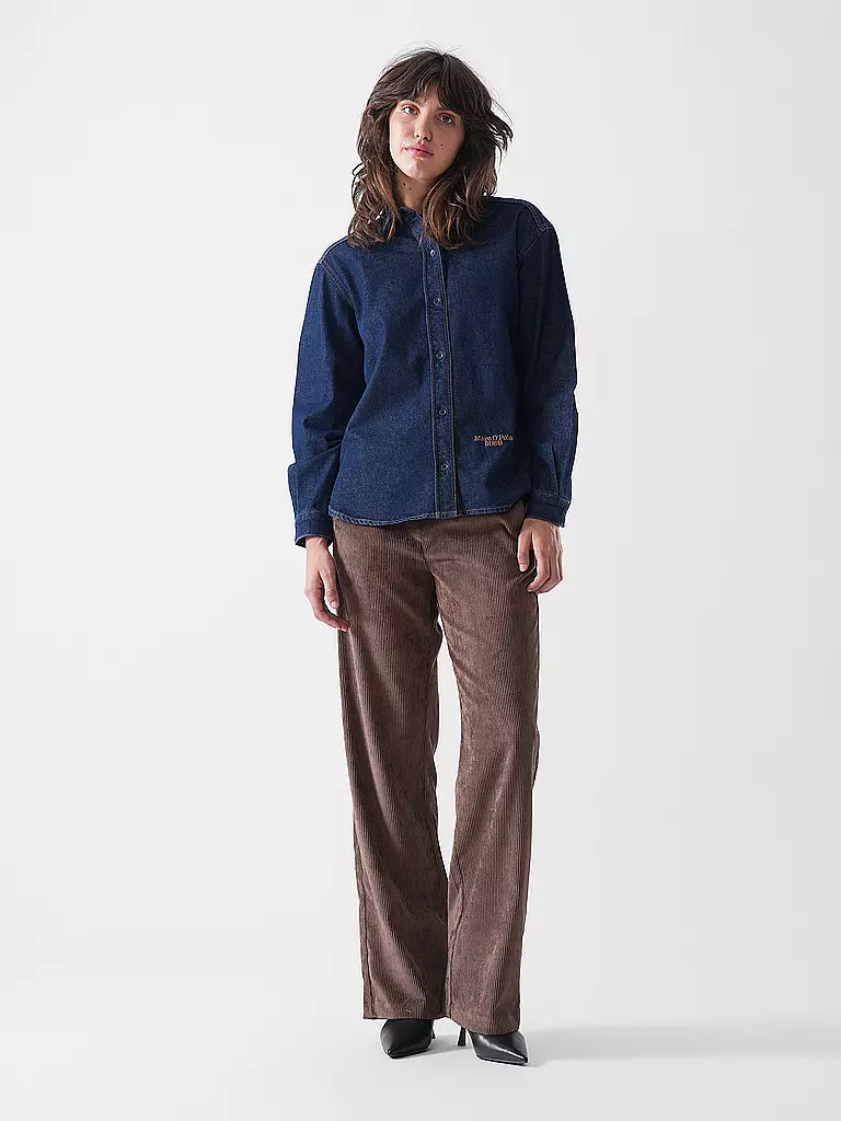 MARC O' POLO DENIM | Jeansbluse  | dunkelblau