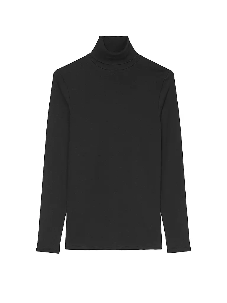 MARC O' POLO DENIM | Rollkragenshirt | schwarz